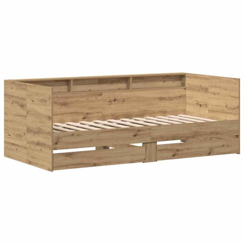 Rama łóżka WaszeMeble 80x200 cm Dąb rzemieślniczy drewno WM-3334006 1 szt.