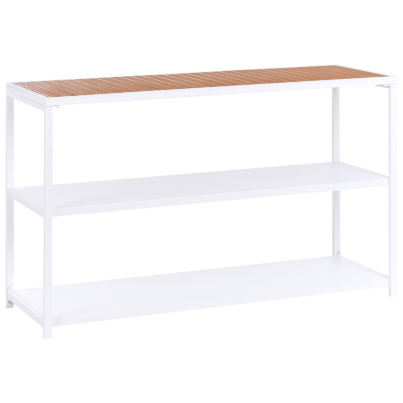 Wyspa kuchenna ogrodowa Avetrana Brązowy/ biały Metal 1 szt.