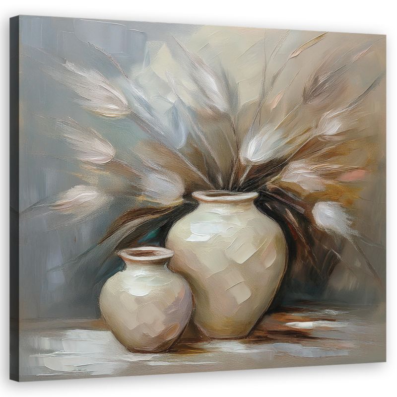 Obraz do salonu Feeby Wazon Vintage Martwa Natura 40x40 cm 1szt