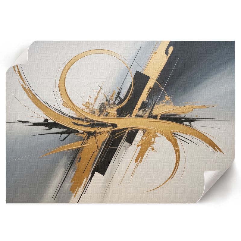 Plakat Na Ścianę ArtPrintCave 29,7x21 cm Abstrakcyjna dynamika Luxo 1 szt.