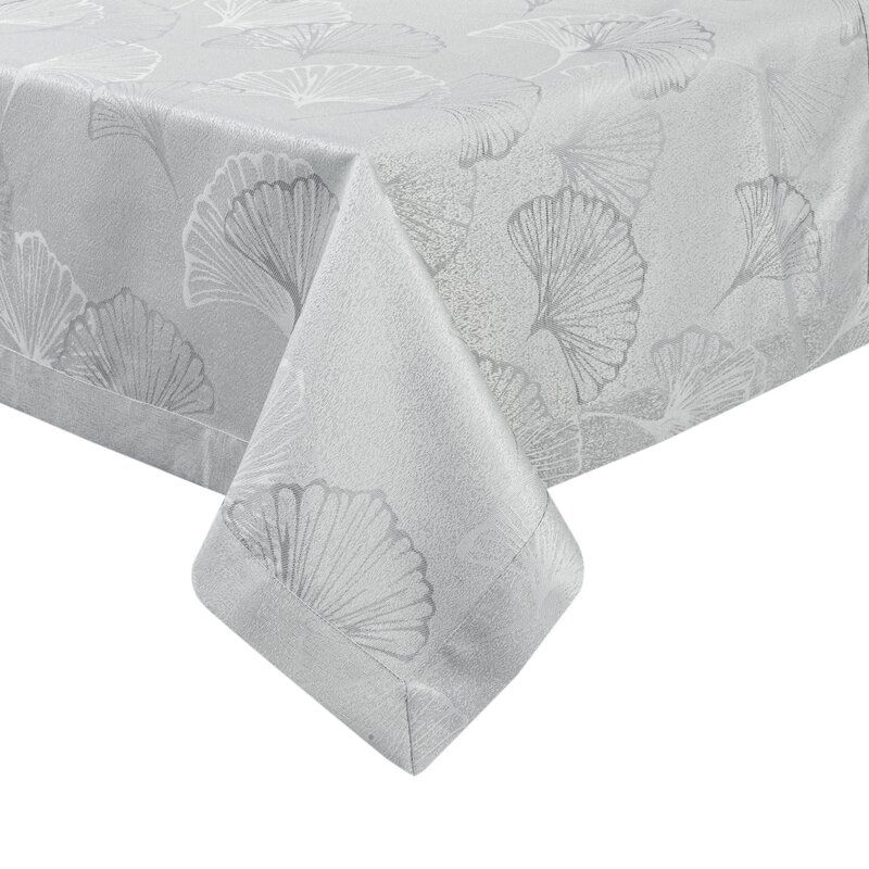 Obrus Eurofirany 145 x 350 cm srebrny 1 szt.