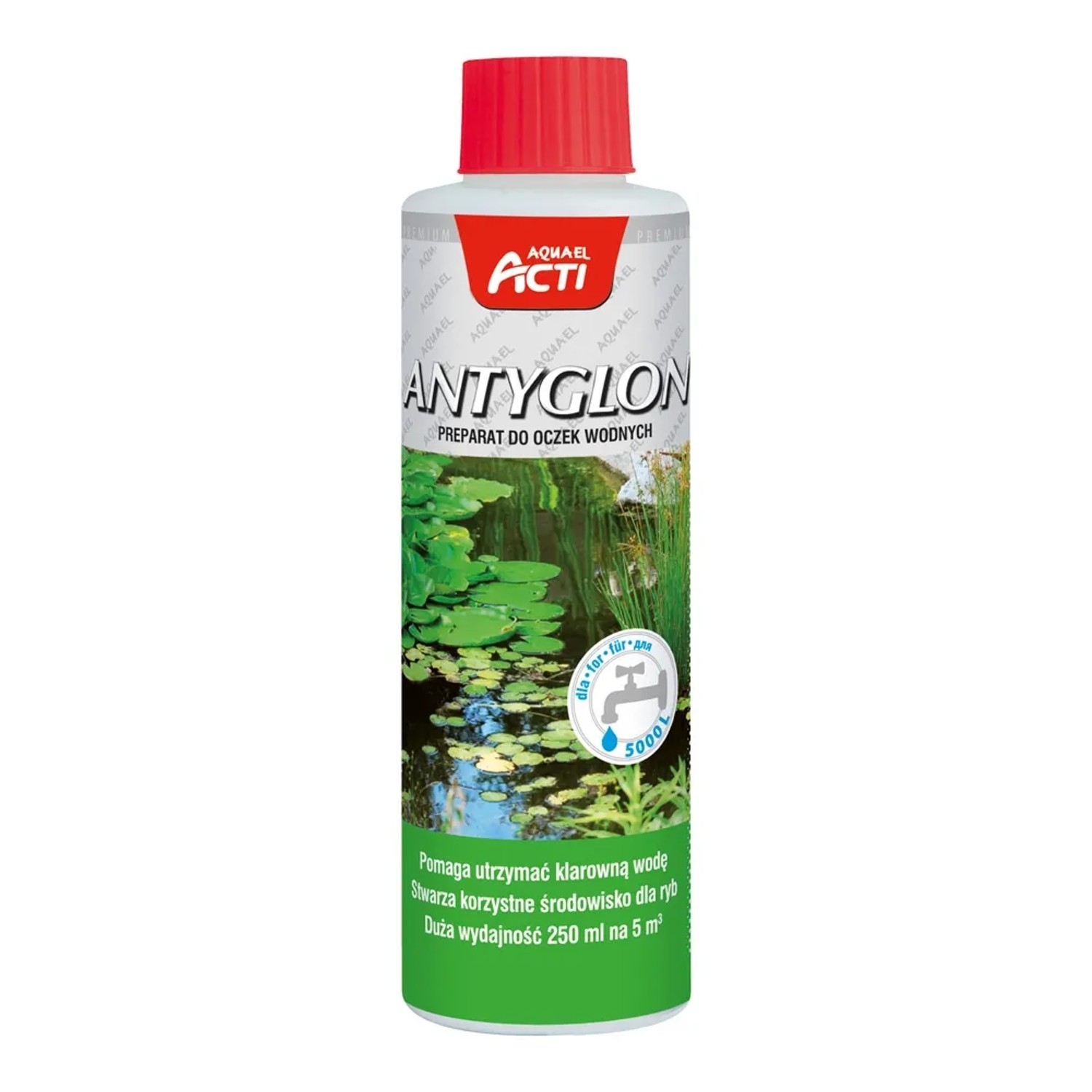 Aquael Środek Acti Pond Antyglon 250 ml