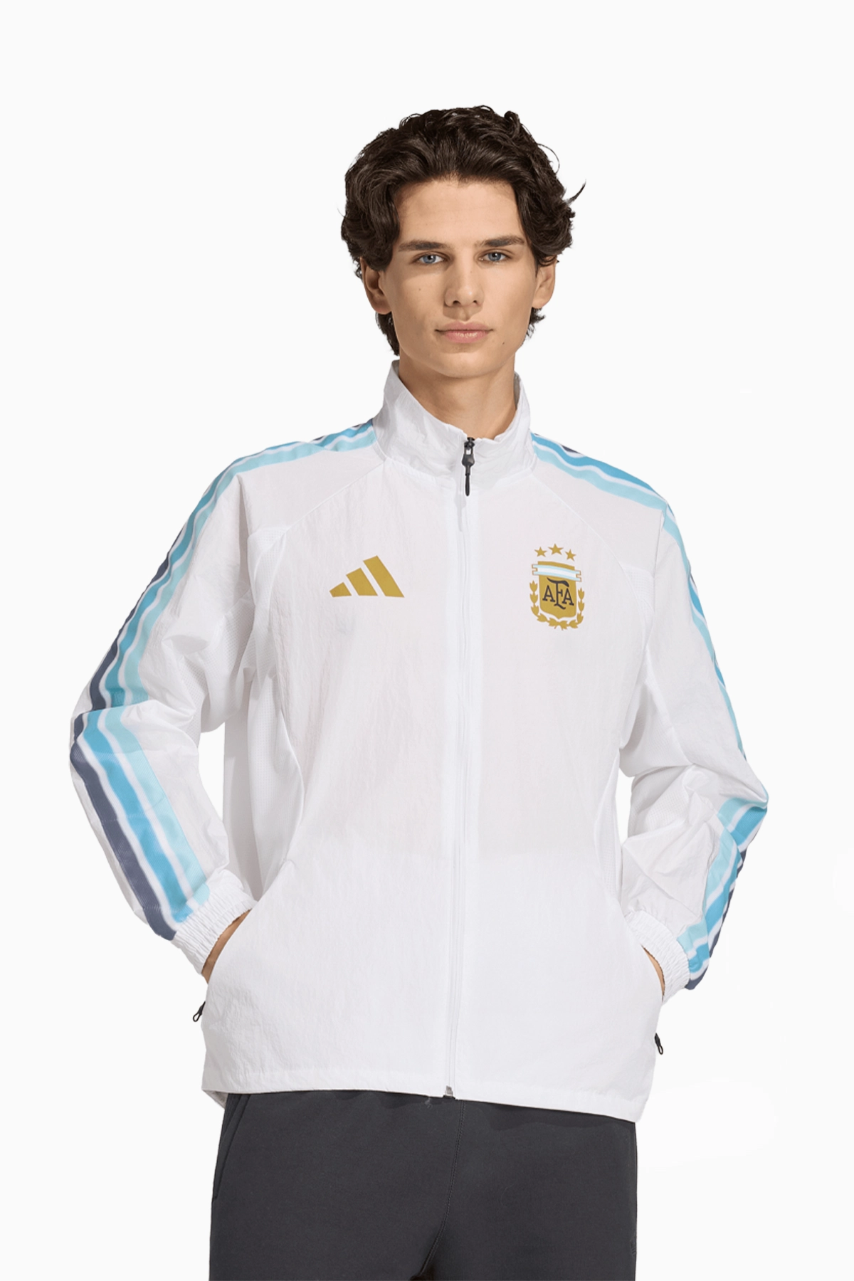 Bluza Reprezentacji Argentyny adidas 2026 Anthem - Biały