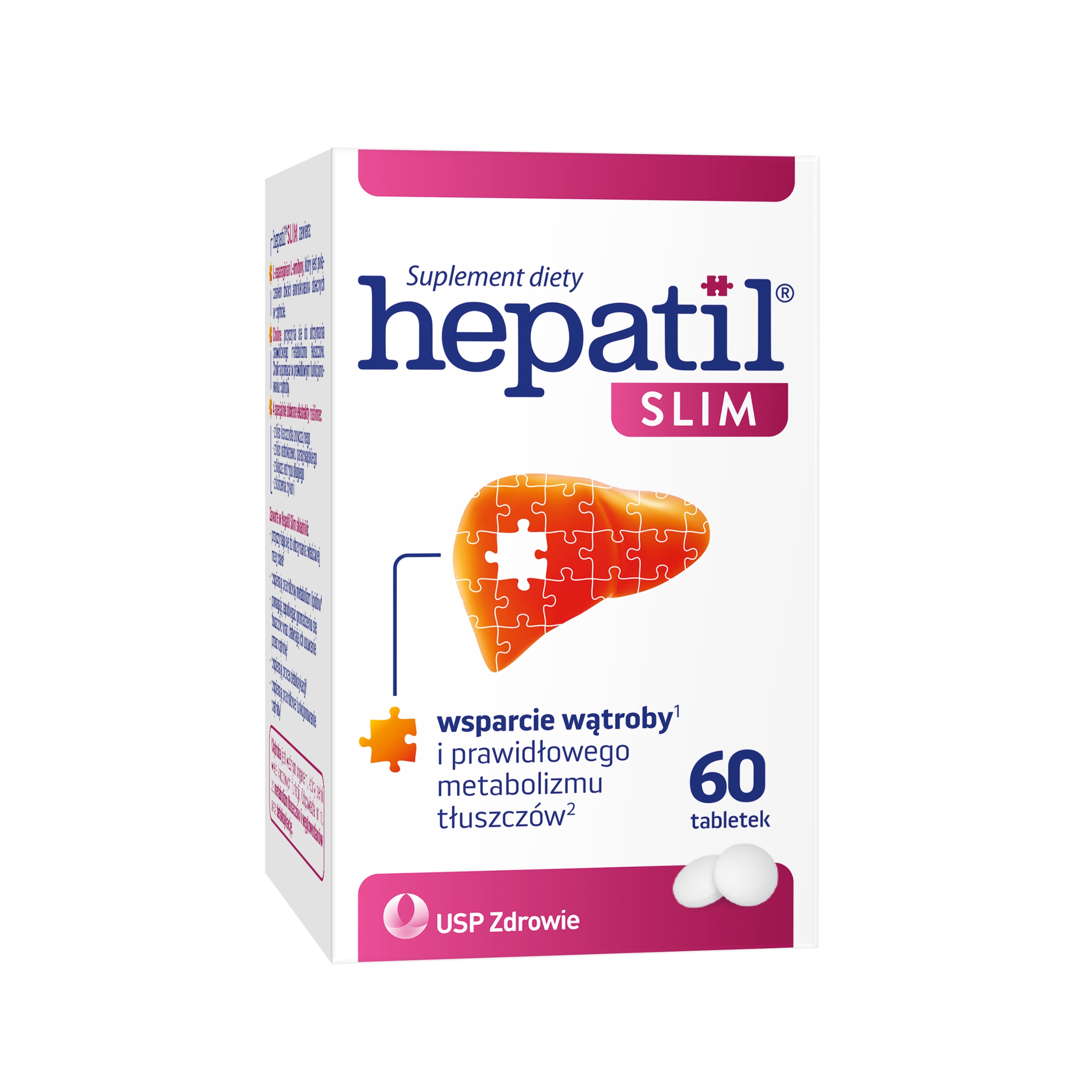 Hepatil slim, 60 tabletek
