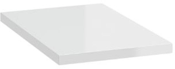 Defra Uni blat naszafkowy 46x30,4 cm biały połysk 125-F-03007