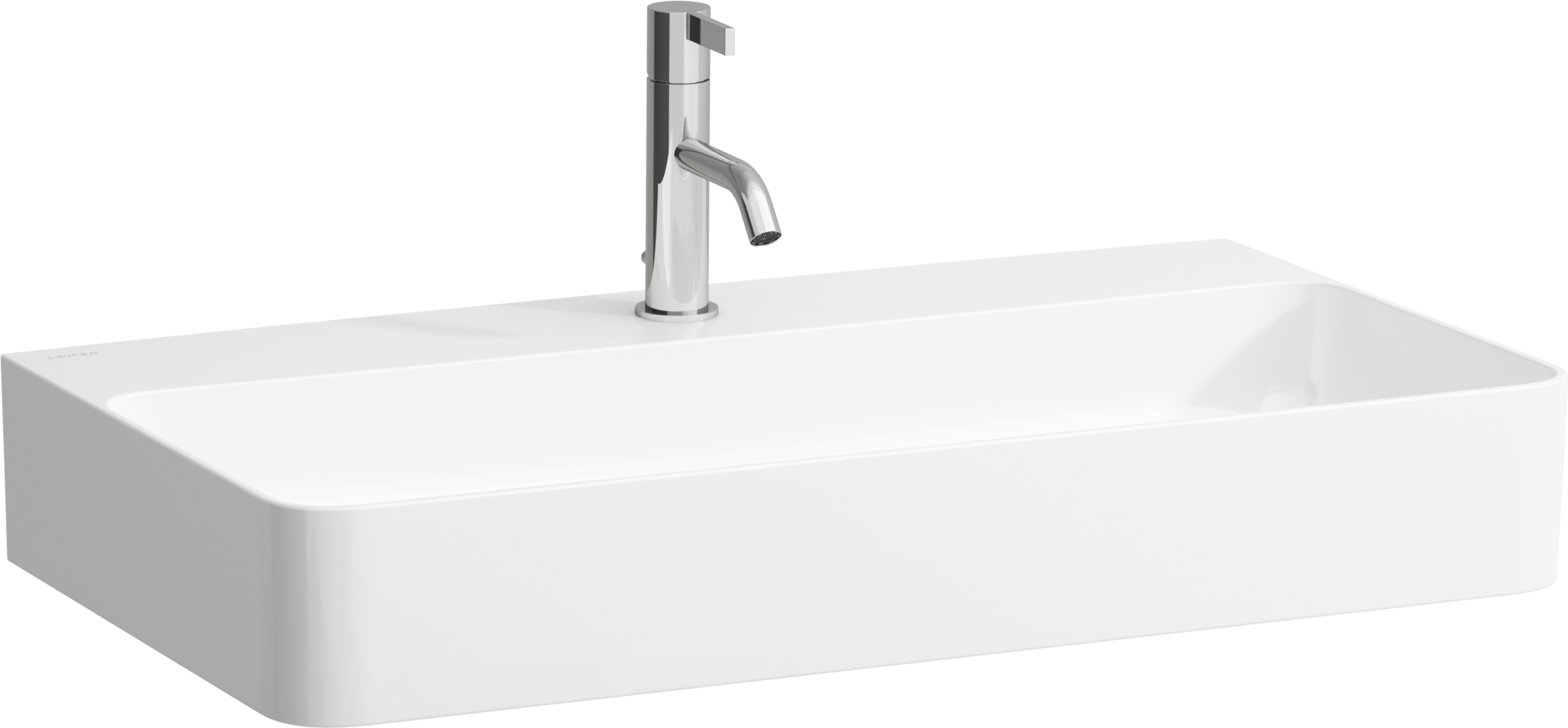 Laufen Val umywalka 75x42 cm prostokątna ścienna biała H8102850001091