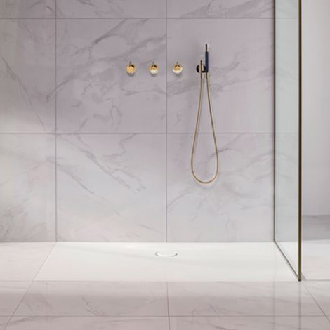 Bette BetteFloor Side brodzik 100x90 cm prostokątny biały 3385-000