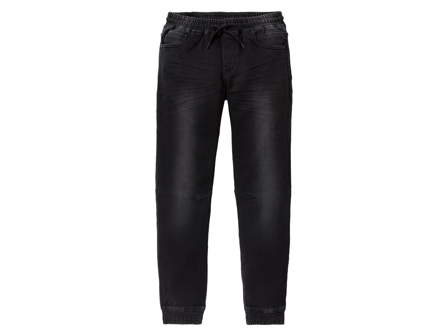 pepperts! Joggery chłopięce Czarny denim, 146