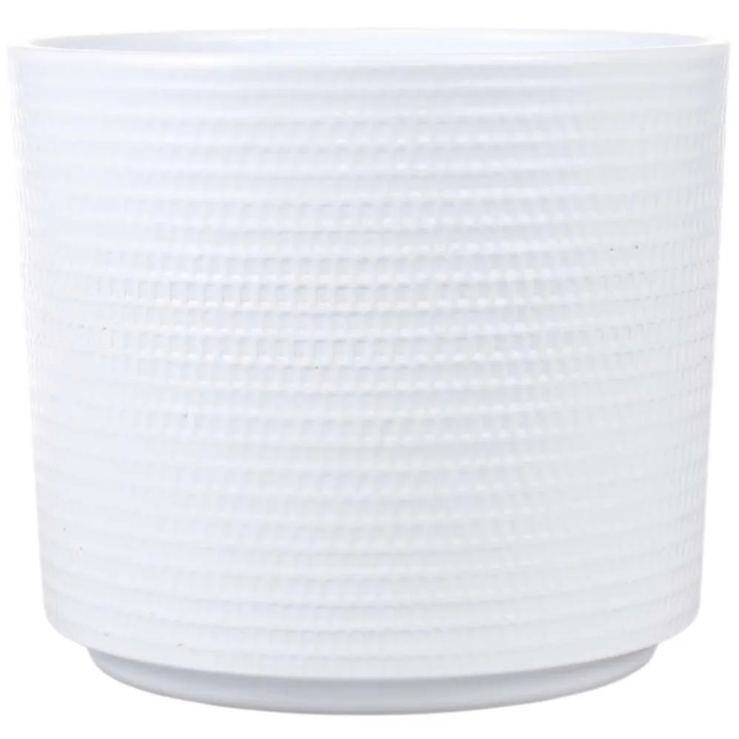 Osłonka cylinder biała - śr. 12 cm