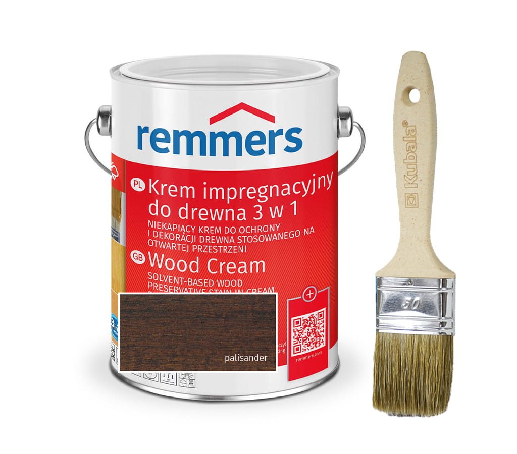 REMMERS HOLZSCHUTZ-CREME DO DREWNA PALISANDER 2,5L