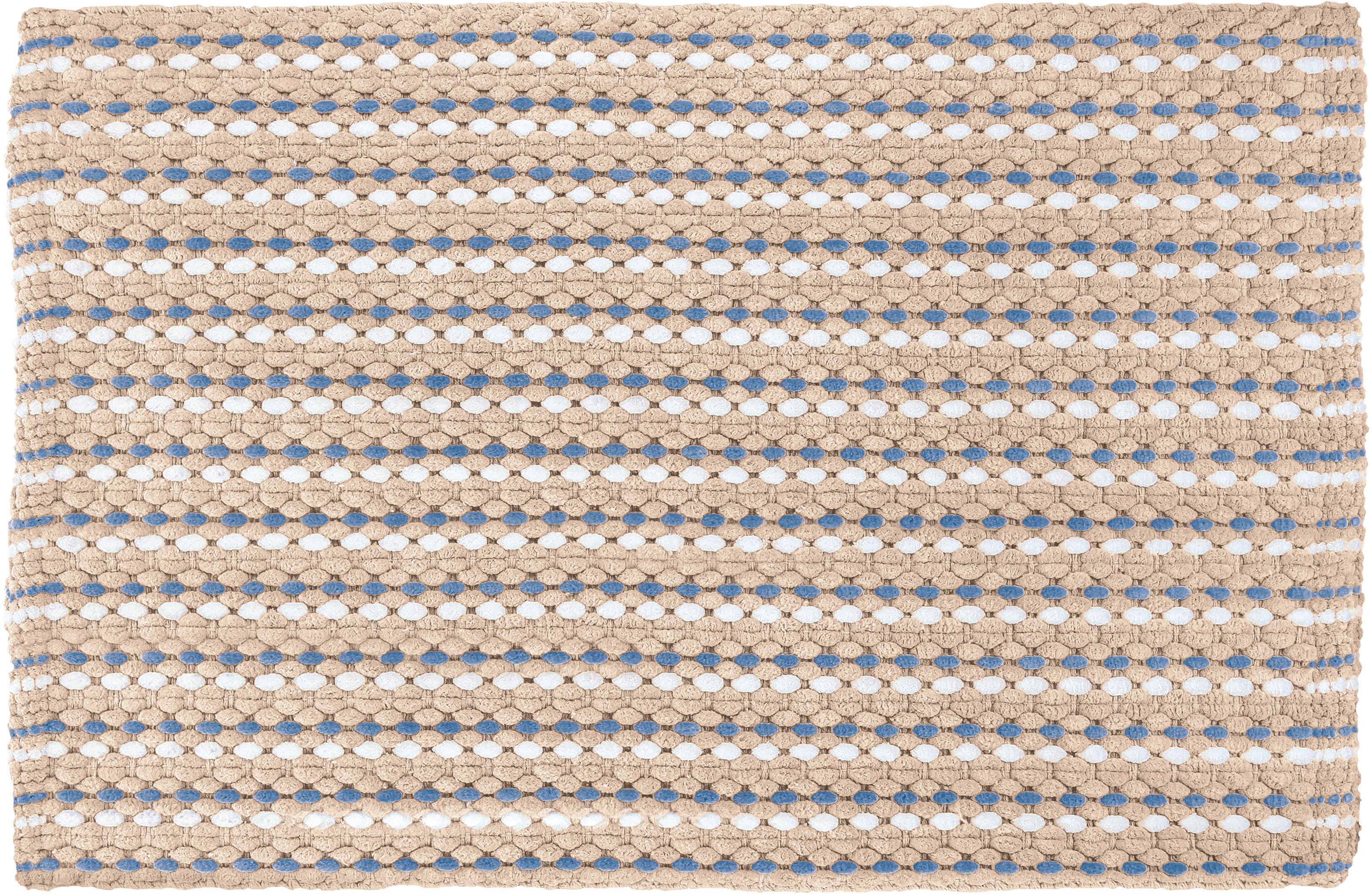 Kleine Wolke Loop dywanik łazienkowy 60x90 cm poliester beżowy 9173226519 - Wysyłka w 24h