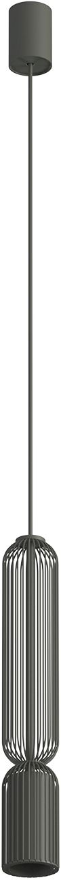 Nowodvorski Lighting Singles B lampa wisząca 1x10 W jedwabisty grafit 12201