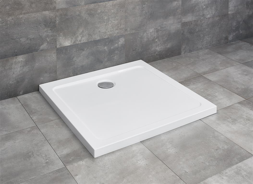 Radaway Doros C brodzik 80x80 cm kwadratowy biały SDRC8080-01