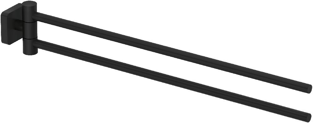 Kludi Vela S drążek na ręcznik 44 cm czarny mat 2597739
