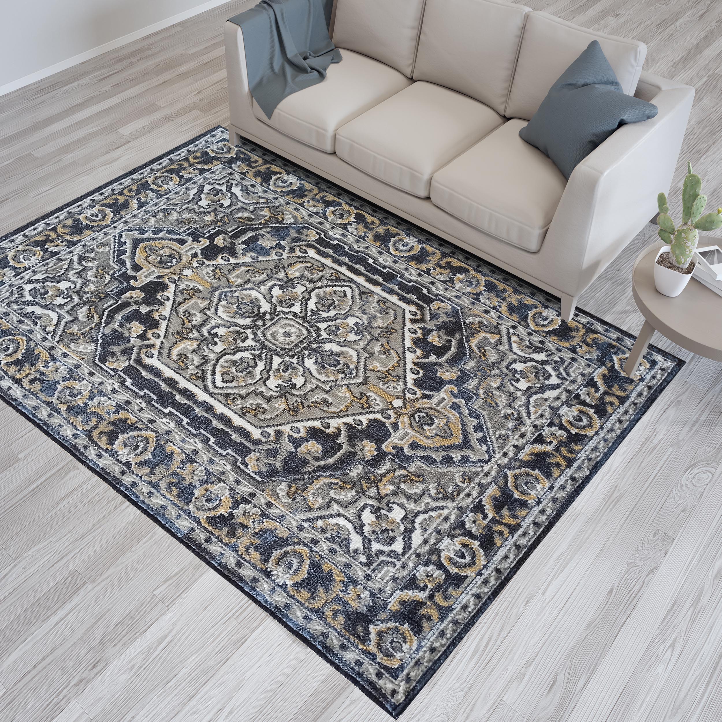 Dywan - 60 x 100 cm - Wielokolorowy - Nowoczesny - Dywanopol