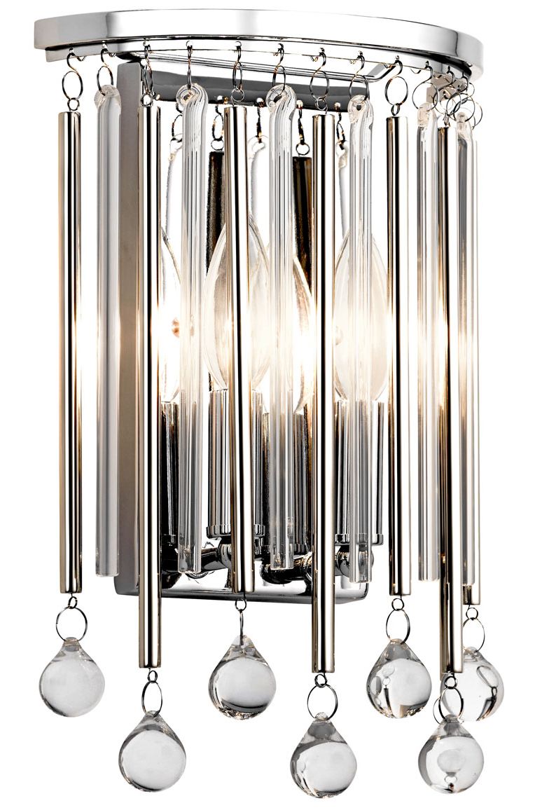 Darmowa Dostawa - Kinkiet 2x60 W chrom Elstead Lighting Piper KLPIPER2PC