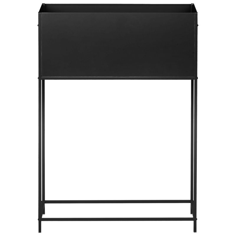 Donica na nóżkach Tapien Metal 70 cm Czarny 1 szt.