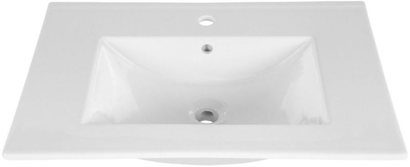 Umywalka Comad Lava 81x46 cm biała ceramiczna prostokątna 1 szt.