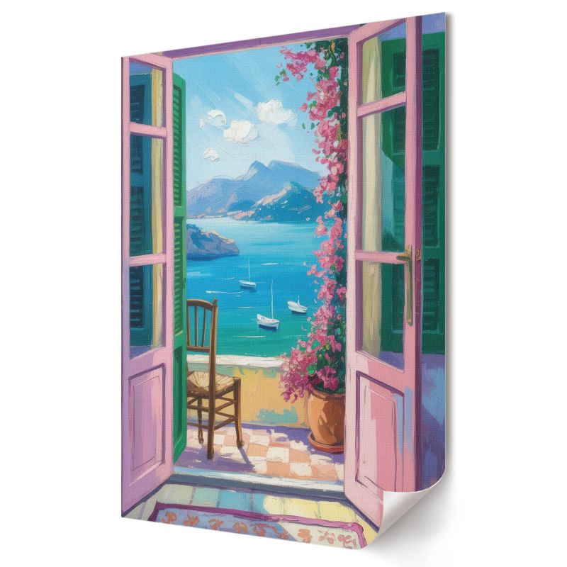 Plakat canvas Wallfluent Format A1 Drzwi na balkon Artysta Iris "Tone" 1 szt.