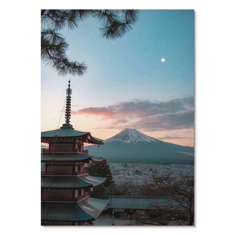 Plakat na Ścianę Tulup 21x29,7 cm (A4) Wieczór w Azji Do sypialni, salonu, biura 1 szt.