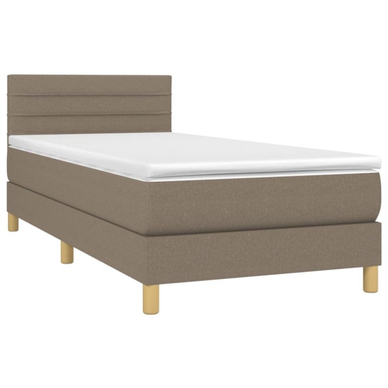 Łóżko kontynentalne WaszeMeble 90x200 Brązowe WM-3133769 1 szt.