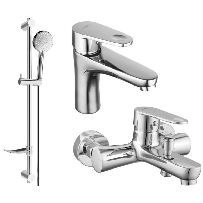 Zestaw wannowy Mexen Kama chrom 72503DF75-00 1 szt.