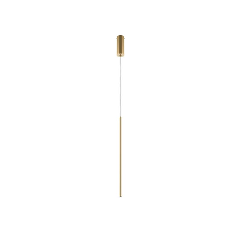 Lampa wisząca rurka świetlna Maytoni HALO mosiężno-biała LED 11W 2600-3500K 11Wlm IP20 - 1 szt.