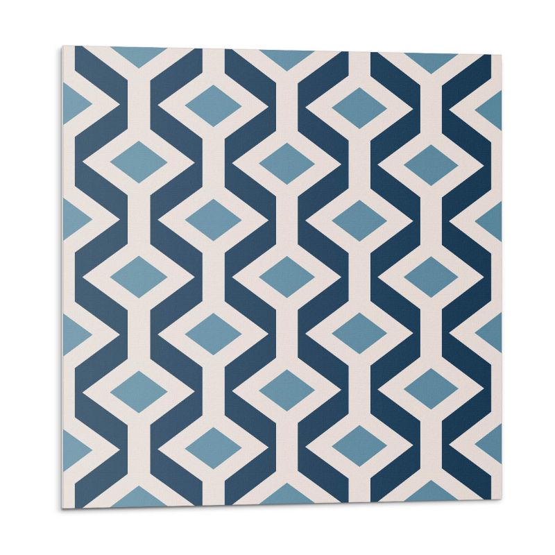 Kafelki samoprzylepne Wallfluent 50x50 cm Abstrakcyjny wzór rombów 4 szt.