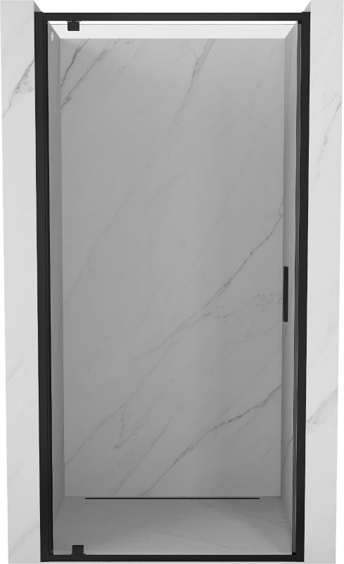 Drzwi prysznicowe Mexen Exo czarne 85x200 cm 1 szt.