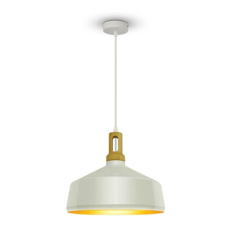 Lampa wisząca V-TAC Vt-7545 biała wym: 110 x 35 x 35 cm 1xE27 x 1 szt.