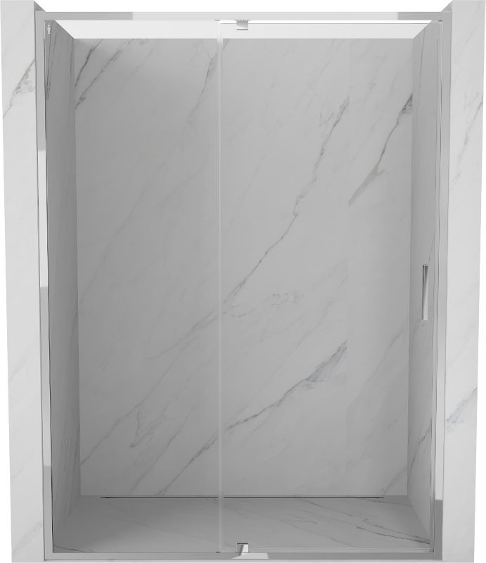 Drzwi prysznicowe Mexen Exo transparent chrom 145x200 cm 1 szt.