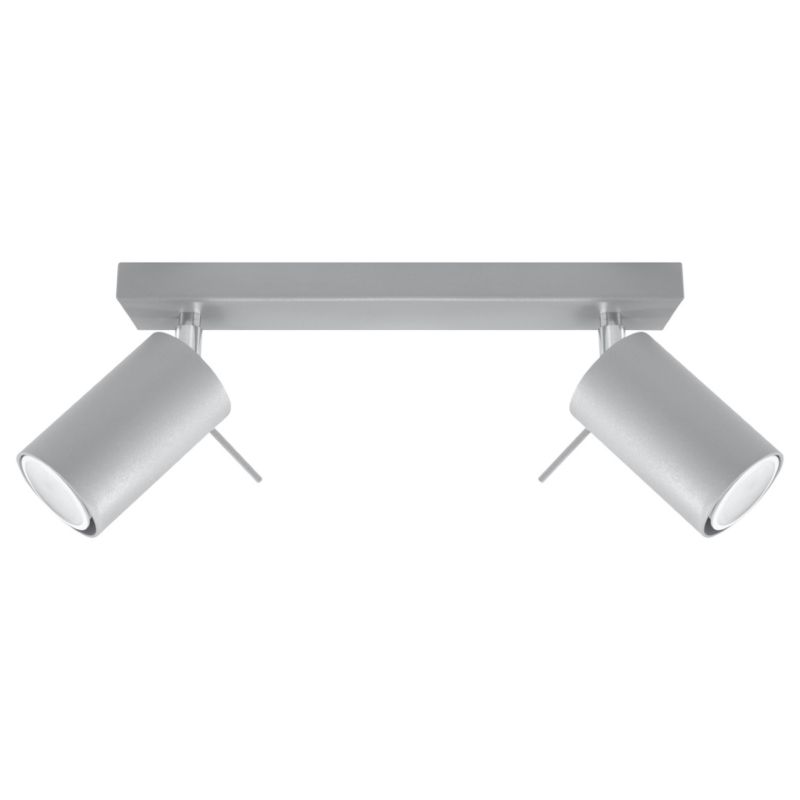 Reflektor sufitowy Pure Lume TORQUE szary 2xGU10x40W IP20 wym:15x30x30cm - 1 szt.