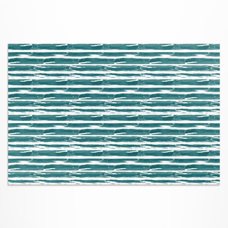 Zewnętrzny Dywan Winylowy Wallfluent 100x150 cm Abstrakcyjny wzór malowane linie 1 szt.