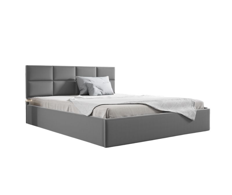 Łóżko SOFELLO Gobi 200x200 pojemnik metalowy stelaż riviera91 1szt.