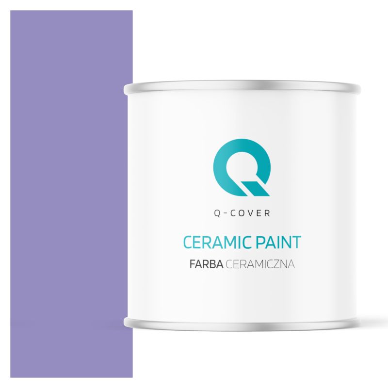 Farba Ceramiczna Do Ścian i Sufitów Q-Cover Lawendowy H2629 Głęboki Mat 2L