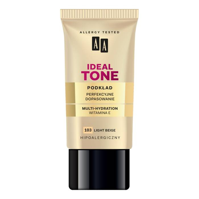 Make Up Ideal Tone podkład perfekcyjne dopasowanie 103 Light Beige 30 ml