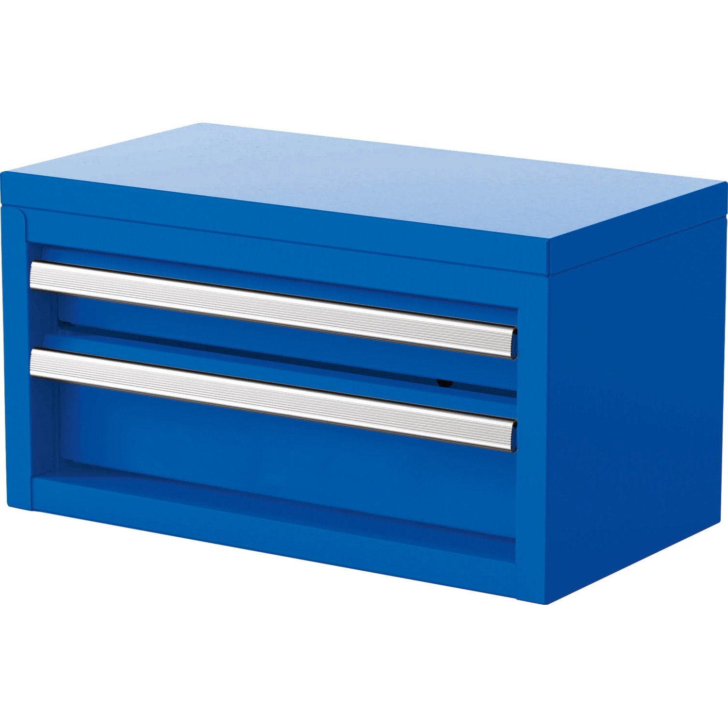 Organizer z 2 szufladami niebieski
