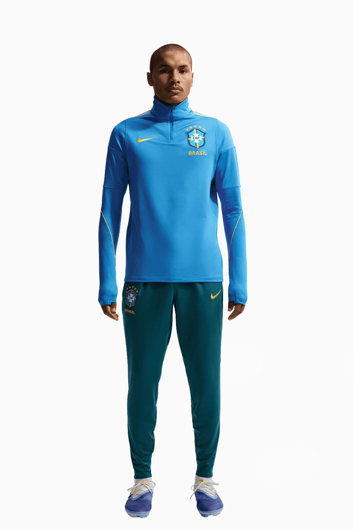 Bluza Reprezentacji Brazylii Nike 2026 Academy Pro - Niebieski