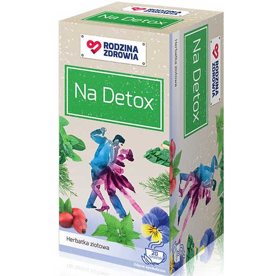 Rodzina zdrowia na detox - herbatka, saszetki, 20 sztuk