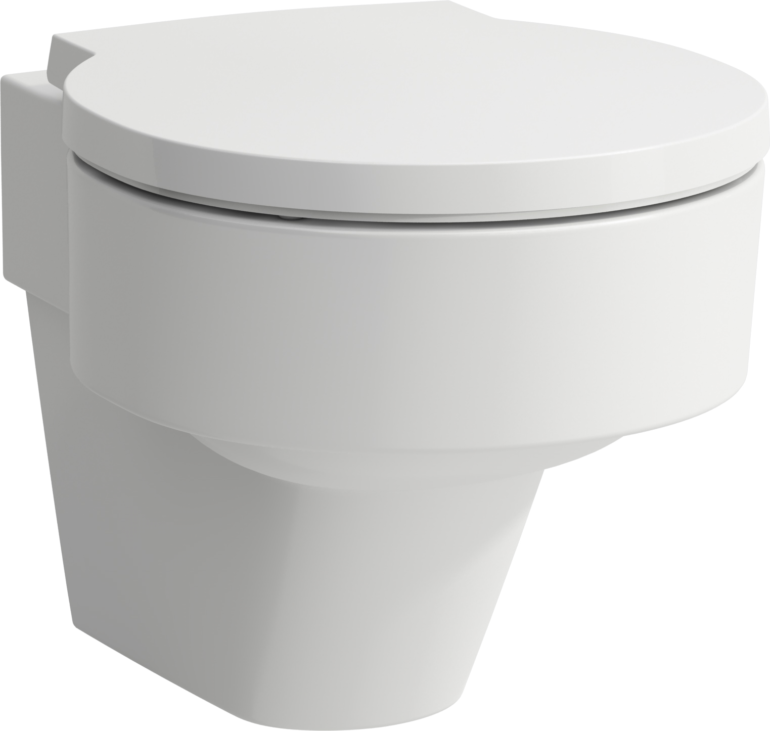 Laufen Val miska WC wisząca bez kołnierza biały połysk H8202810000001