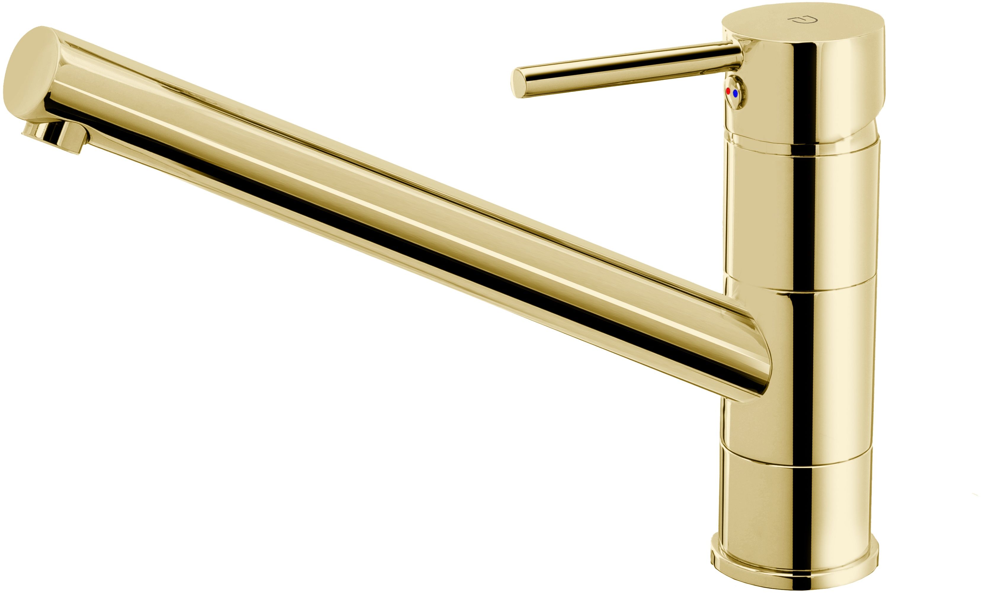 FDesign Flusso bateria kuchenna stojąca złoty połysk FD1-FLS-4-55 - Wysyłka w 24h