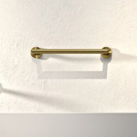 Geesa Nemox Brushed Gold wieszak na ręcznik 35 cm złoty szczotkowany 916506-07