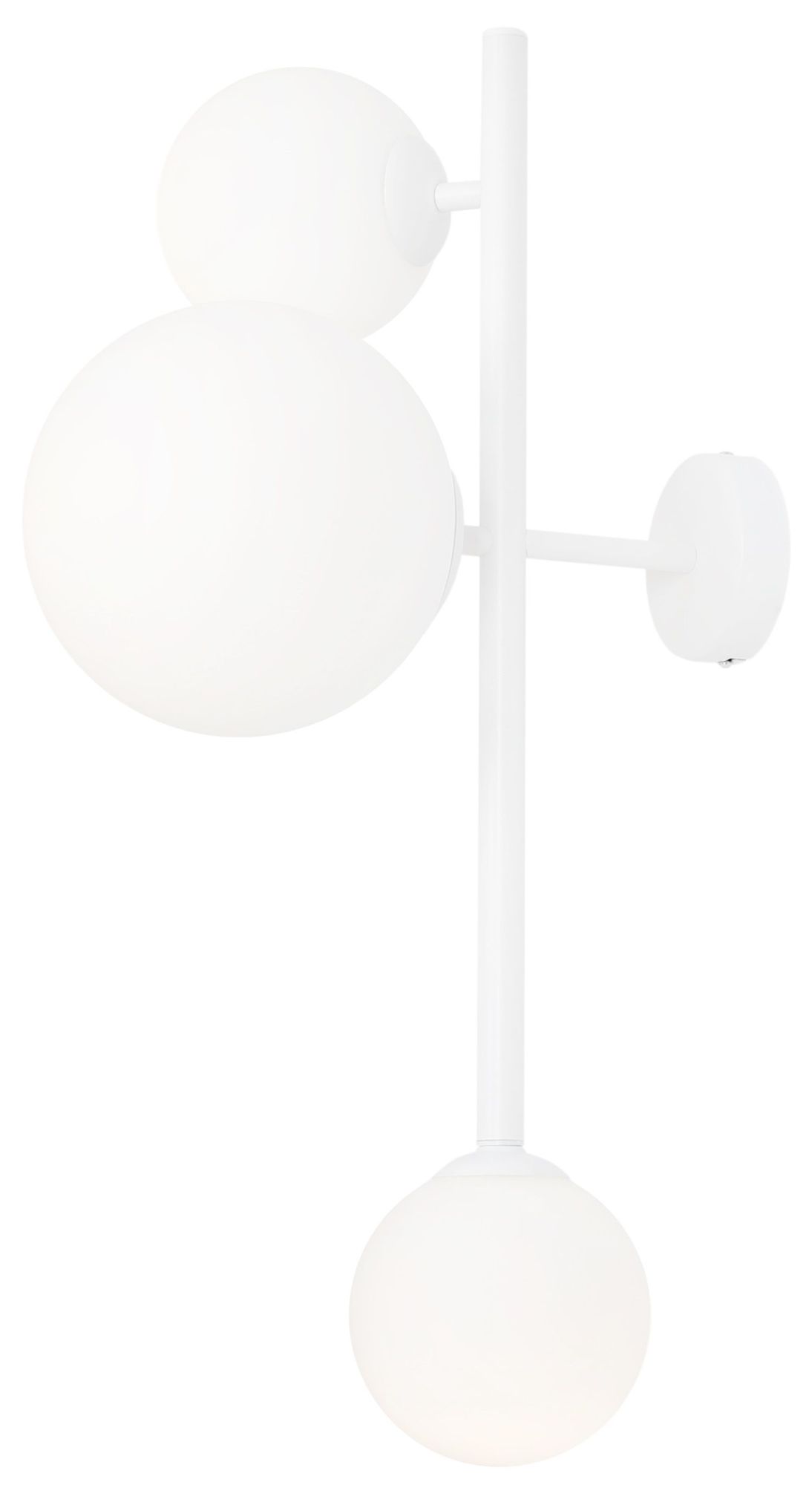 Darmowa Dostawa - Kinkiet 3x60 W biały Aldex Dione 1092Y