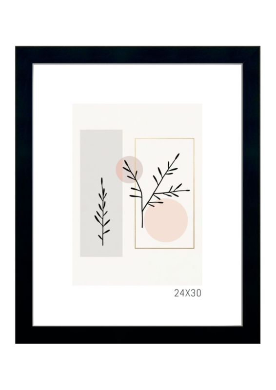 Ramka na zdjęcie MDF BASIC 30x40 cm czarny 1 szt.