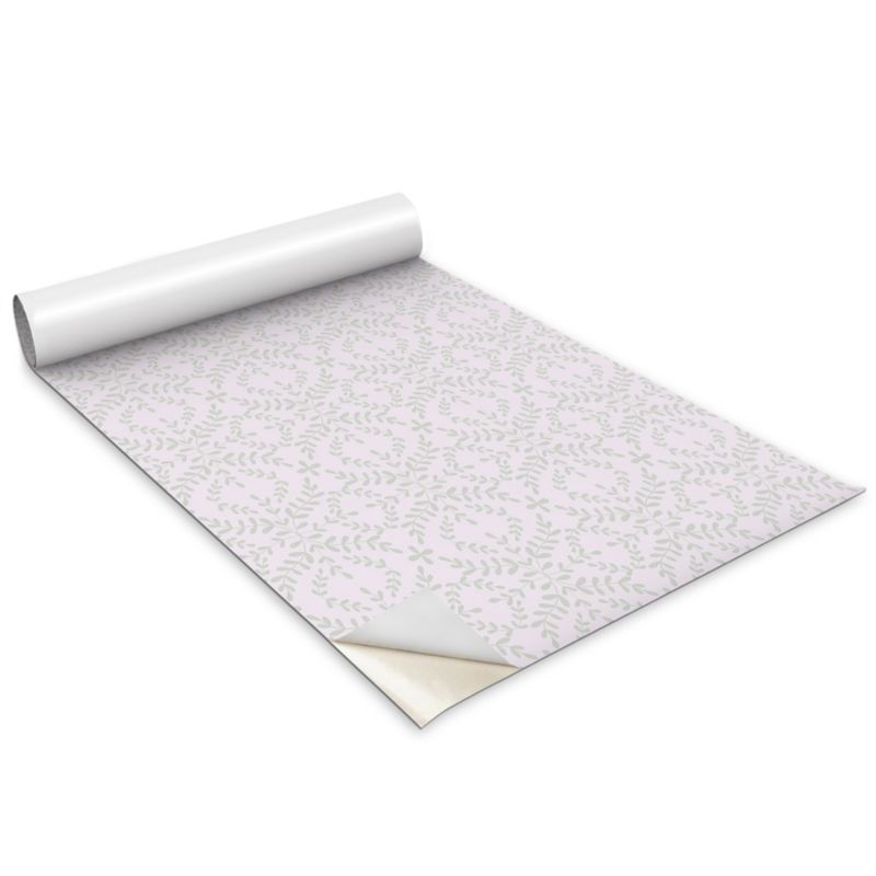 Folia Dekoracyjna Na Meble Wallfluent 100x50 cm Delikatne gałązki Odporna Folia Samoprzylepna Mat 1 rol.