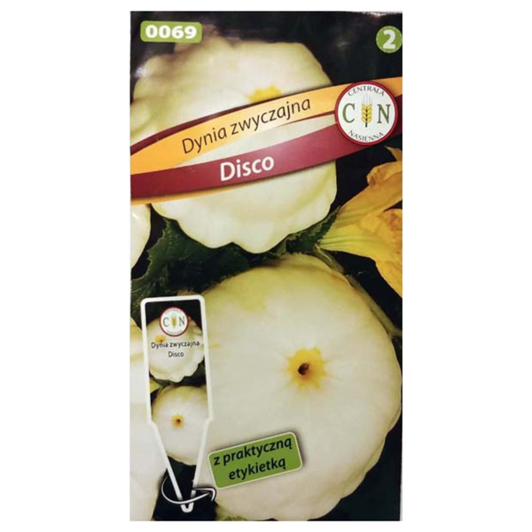 Nasiona dynia Patison Disco 2g wczesna