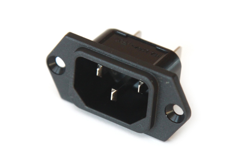 Gniazdo IEC audio Schurter