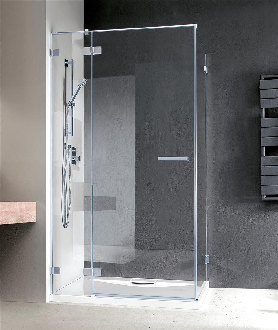 Radaway Euphoria KDJ drzwi prysznicowe 61,2 cm lewe chrom/szkło przezroczyste 383612-01L