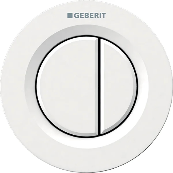 Geberit Typ 01 przycisk spłukujący do WC biały 116.043.11.1 - Wysyłka w 24h