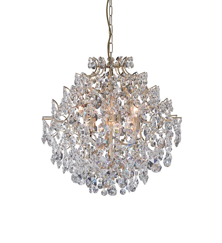 Darmowa Dostawa - Lampa wisząca 6x40 W przezroczysta Markslöjd Rosendal 100532